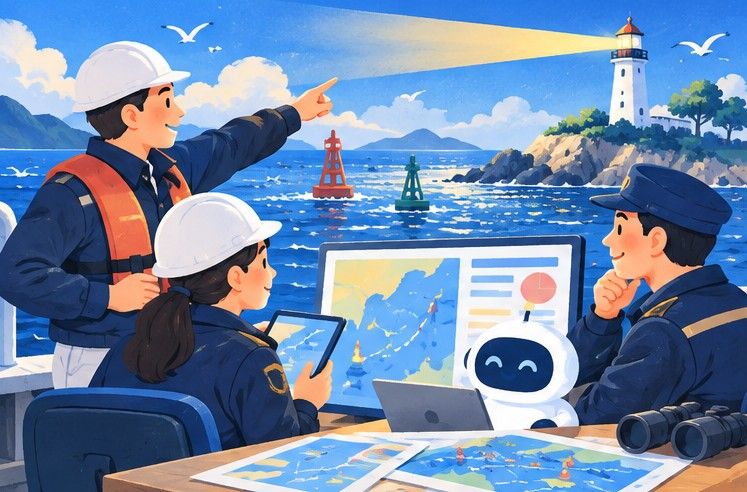 한국항로표지기술원 항로표지 관리자 과정 — AI를 활용한 전략보고서·공문서 검토