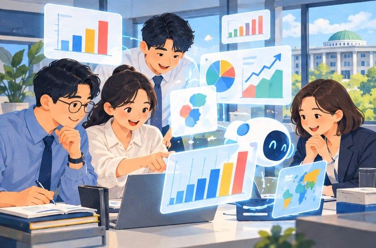 질병관리청 6급 핵심역량강화 — AI 보고서 심화·데이터 시각화