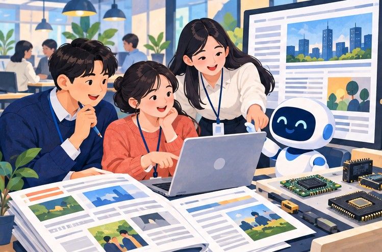 삼성전기 AI를 활용한 사내 기사문 작성